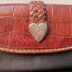 Brighton Leather Wallet/Check Book Holder